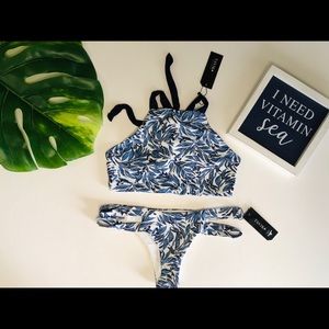 Tavik Liberty Halter Top x Chloe Mini Bottom Set